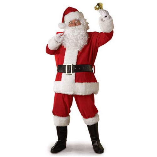 Geagodelia Set di Babbo Natale 7PZ Include Stivale Barba Set Pantal...