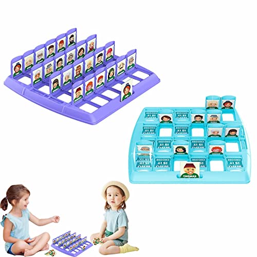 Generic Indovina Chi Sono Gioco | Intelligente Indovina Chi Sono Puzzle Board Game - Intrattenimento familiare Facile da Usare e Gioco di interazione Genitore-Figlio