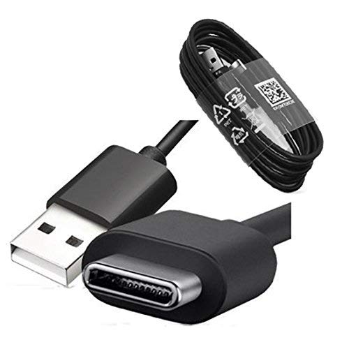 Genuine Black epd-w700cbe Samsung Galaxy type-c cavo dati USB per Samsung Galaxy S8 S8 + Note 8 A3 A5 A7 (2017) (senza confezione – Confezione bulk)