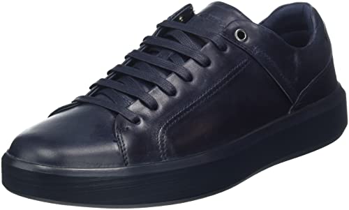 Geox U Velletri A, Sneakers Uomo, Blu (Navy), 43 EU