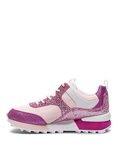 Guess Sneakers Casual Sportive Donna Rosa e Fucsia Modello Chunky cod. FL5SV2FAM12 Pink (Numeric_38)