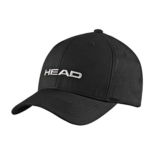 HEAD Promotion cap, Berretto Unisex Adulto, Nero, Taglia unica