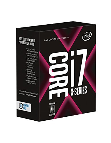 Intel Core i7-7800X 3,50 GHz LGA 2066 CPU Box - Nero (Rinnovato)
