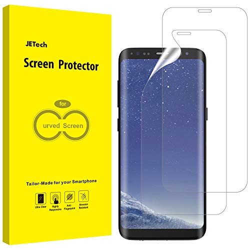 JETech Pellicola Protettiva Compatibile Samsung Galaxy S8 Plus S8+ (Non per S8), Film Ultra HD TPU, Confezione da 2