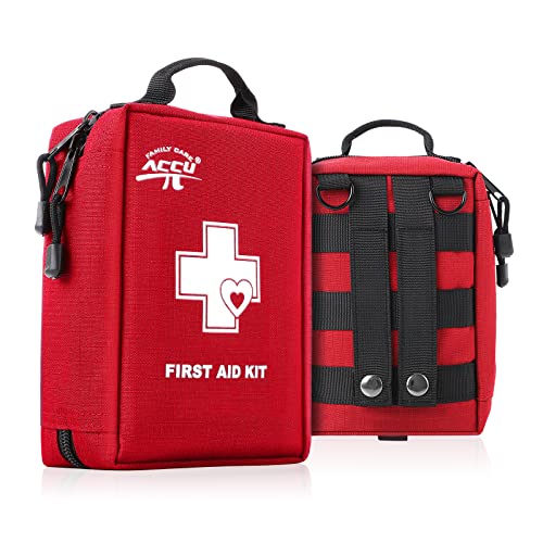 Kit di pronto soccorso da 200 pezzi, cassetta pronto soccorso, First Aid Kit portatile per Casa Auto Campeggio e Ufficio trekking Outdoor Viaggio Bici lo sport