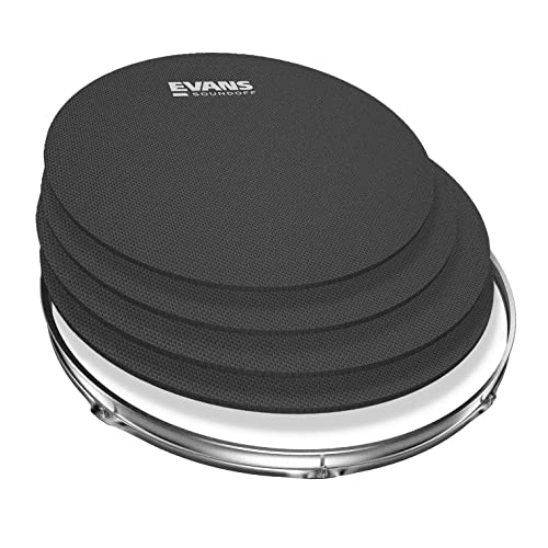Kit di sordine EVANS SO-0244 SoundOff per batteria, Fusion (10 , 12...