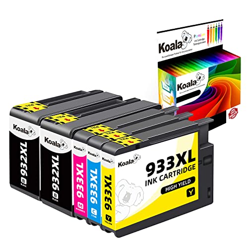 Koala Cartuccia d inchiostro Compatibili per HP 932XL 933XL 932 XL ...