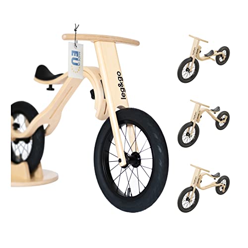 Leg & Go - Dagiana in legno evolutivo, per bambini di 2 anni, trasf...