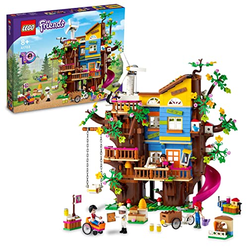 LEGO 41703 Friends Casa sull Albero dell Amicizia con Mini Bamboline di Mia e River, Giochi per Bambine e Bambini dagli 8 Anni in su