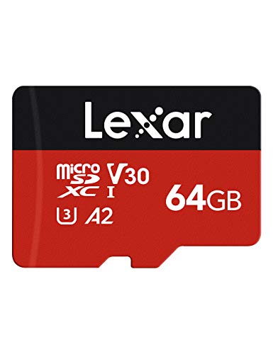 Lexar Micro SD 64 GB, Scheda Micro SD fino a 160 60 MB s(R W), Sche...