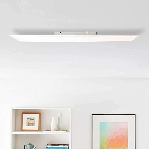 Lightbox Pannello LED da soffitto, 120 x 30 cm, bianco, 40 Watt, 4000 lumen, 4000 Kelvin, metallo plastica, bianco bianco freddo