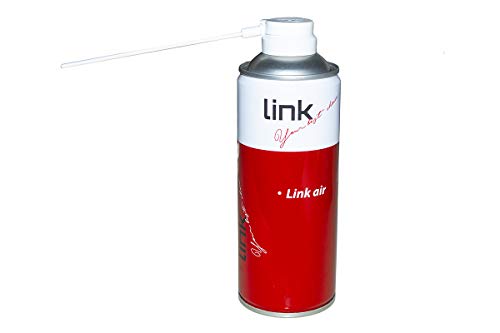 Link SP30 Bomboletta LINK AIR. Spray aria compressa per la pulizia di Tastiere, Computer ed accessori (IL PIU  VENDUTO DI LINK, PRODOTTI PER LA PULIZIA)