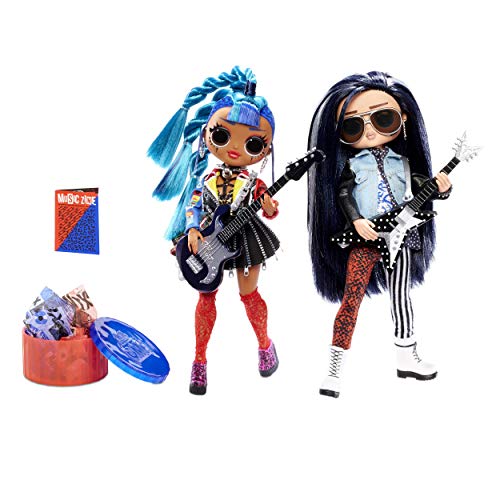 LOL Surprise OMG Remix Fashion Dolls, Da Collezionare, Abbigliamento e Accessori alla Moda, Rocker Boi & Punk Grrl, 2 Bambole