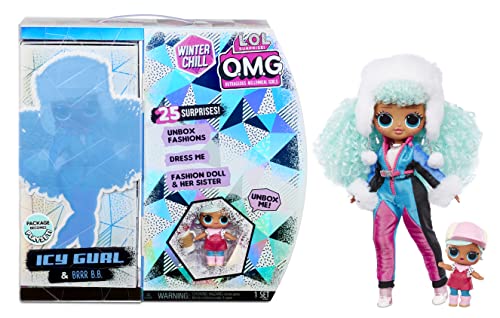 LOL Surprise OMG Winter Chill Bambola Fashion ICY Gurl & Bambola Br...