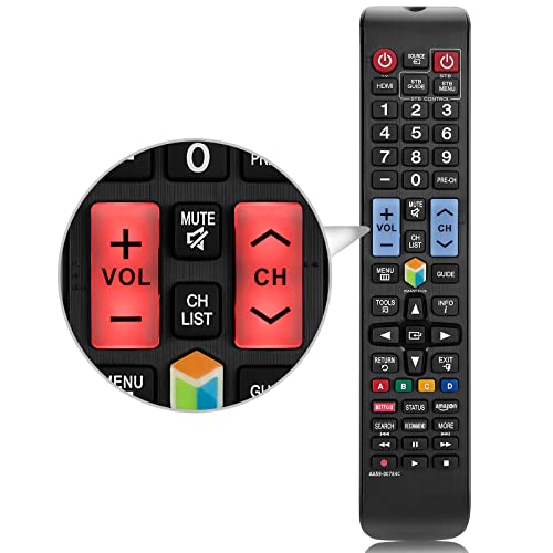 Loutoc AA59-00784C Sostituzione per Samsung-TV-Remote, universale per Samsung Smart TV Remote, TV Remote per Samsung LED LCD QLED HDTV 3D TVs