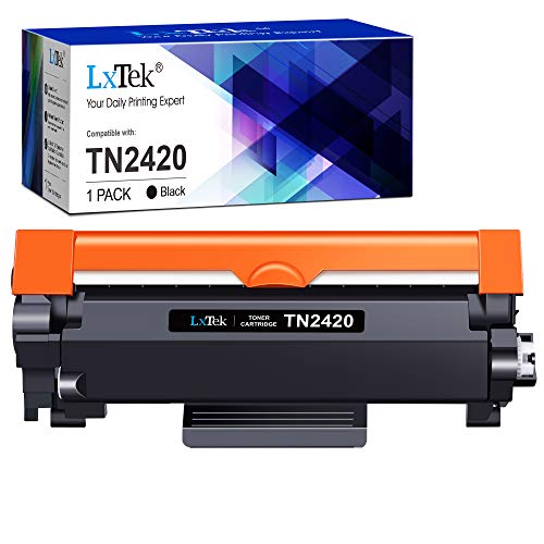 LxTek Compatibili Cartuccia di Toner Sostituzione per Brother TN2420 TN2410 per DCP-L2530DW per MFC-L2710DW L2710DN L2730DW L2750DW per HL-L2310D L2350DW L2370DN L2375DW (Nero, 1-Pack)