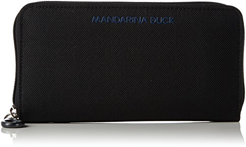 Mandarina Duck MD 20 P10qmpn1, Portafoglio Donna, Nero (Black), 18.5x10x2 (L x H x W)