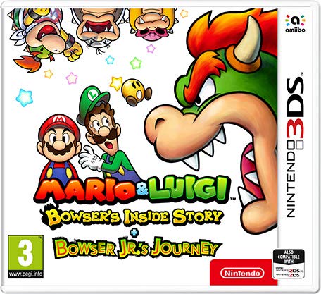 Mario & Luigi: Bowser S Inside Story + Bowser Jr. S Journey 3Ds- Nintendo 3Ds
