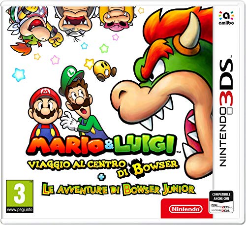Mario & Luigi: Viaggio al centro di Bowser + Le avventure di Bowser Junior - - Nintendo 3DS