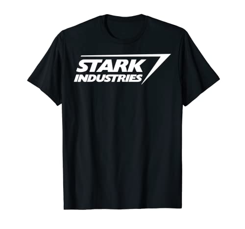 Marvel Iron Man Stark Industries Logo Maglietta