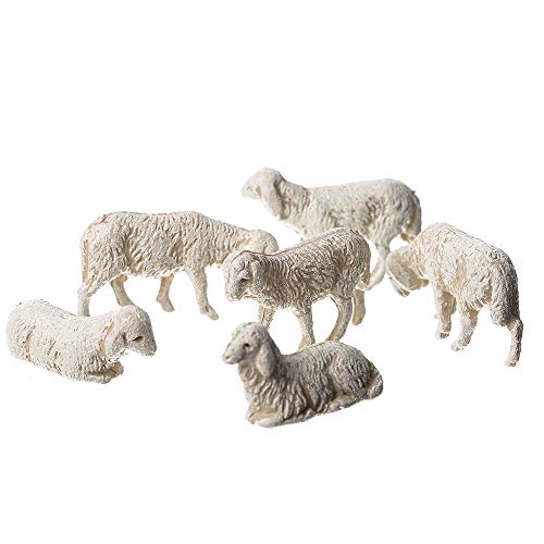 Moranduzzo - 6 Pecore Assortite in Busta, 3.5 cm...
