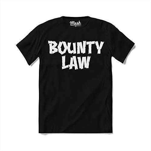 Mush dressyourstyle T-Shirt Bounty Law Once Upon a Time in Hollywood - Rick Dalton Tarantino di Caprio Uomo - Movies Cult - Maglietta a Manica Corta 100% Cotone Organico - XXL