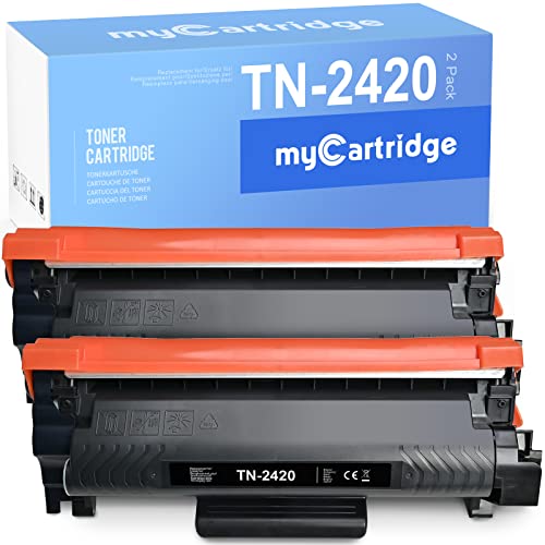 MYCARTRIDGE TN2420 Cartuccia Toner Compatibili per Brother TN 2420 TN-2420 per Brother HL-L2350DW MFC-L2710DW MFC-L2710DN HL-L2310D DCP-L2510D HL-l2375DW MFC-L2750DW (2 Nero)