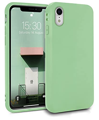 MyGadget Cover per Apple iPhone XR - Custodia Protettiva in Silicone Ultra Morbido – Case TPU Flessibile - Protezione Antiurto & Antigraffio - Verde Chiaro