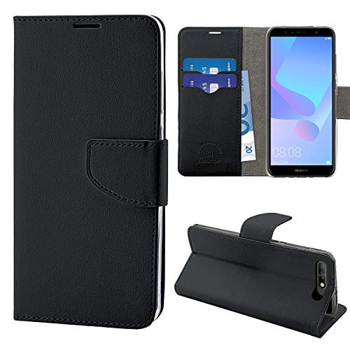 N NEWTOP Cover Compatibile per Huawei Y6 2018, HQ Lateral Custodia ...