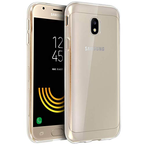NEW C Cover Compatibile con Samsung Galaxy J3 (2017) SM-J330FN, Custodia Gel Trasparente Morbida Silicone Sottile TPU [Ultra Leggera e Chiaro]