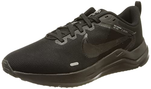 Nike Downshifter 12, Scarpe da Corsa su Strada Donna, Nero (Black Black Dk Smoke Grey Iron Grey), 41 EU