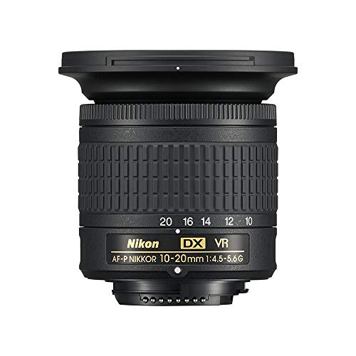 Nikon AF-P DX 10-20 mm f 4.5-5.6G VR Obiettivo, Nero [Versione EU]