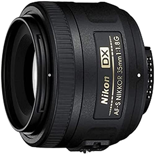 Nikon AF-S Nikkor 35mm f 1.8G ed Obiettivo, Nero [Versione EU]