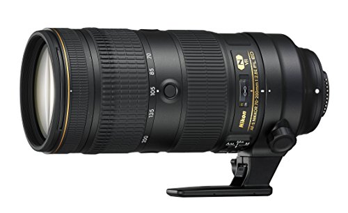 Nikon Obiettivo AF-S Nikkor 70-200 mm f 2.8E FL ED VR, Nero [Nital Card: 4 Anni di Garanzia]