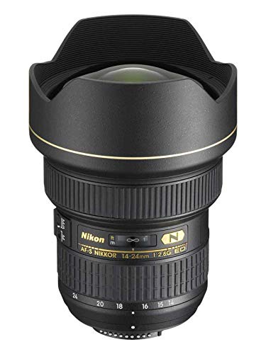 Nikon Obiettivo Nikkor AF-S 14-24 mm f 2.8G ED, Nero [Nital Card: 4...