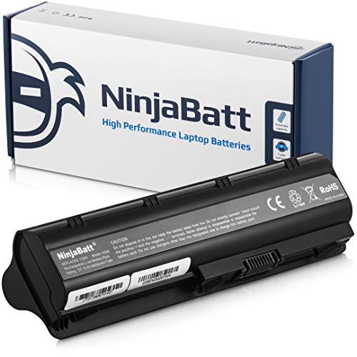Ninjabatt 9 Celle Batteria per HP MU06 593553-001 593562-001 593554-001 CQ42 CQ57 MU09 636631-001 G62 593550-001 593562-001 584037-001 G7 G6 G4 DM4 HSTNN-LB0W CQ56 CQ62 [6600mAh 73wh] (9-cellule)