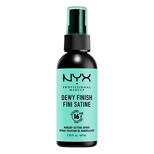 NYX Professional Makeup Setting Spray, Formula Leggera A Lunga Tenuta, Finish Dewy, 60 ml