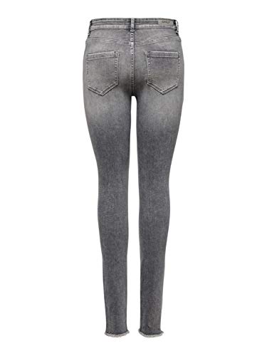 ONLY Onlblush Mid Ankle Skinny Fit Jeans, Grey Denim, M   30 Donna...
