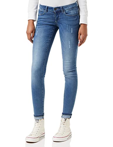 ONLY Onlcoral SL SK Jeans, Medium Blue Denim, 27W   30L Donna