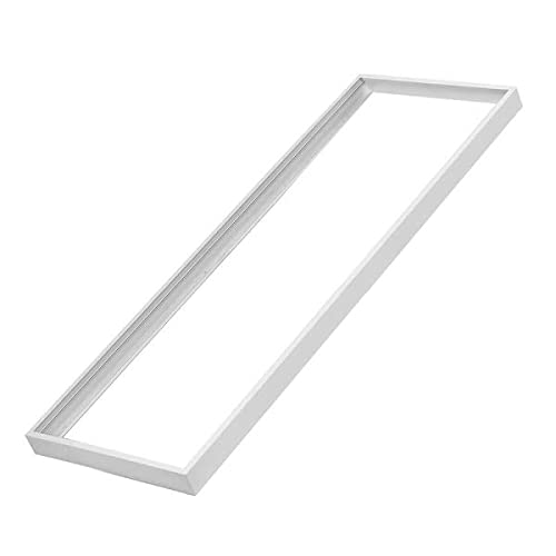 Pannello LED da incasso bianco – per pannelli LED di dimensioni 120 x 30 cm