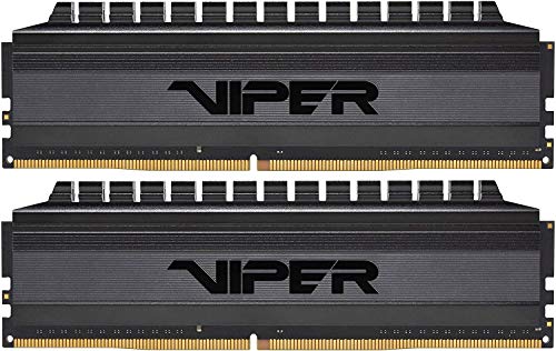 Patriot Viper Blackout RAM Series DDR4 32GB (2 x 16GB) 3200MHz C16 Kit di Memoria Gaming XMP 2.0 Nero