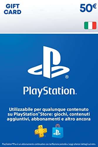 PlayStation Plus Premium Membership | 1 Mese | PlayStation Store Gift Card 50 EUR | PSN Account italiano | PS5 PS4 Codice download