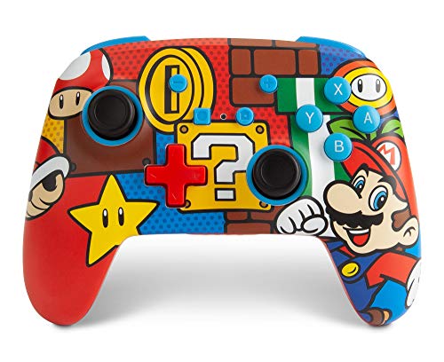 PowerA Controller senza fili ottimizzato per Nintendo Switch - Mario Pop