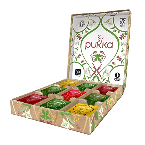 Pukka Herbs | Active Selection Box | Selezione di tè e tisane ener...