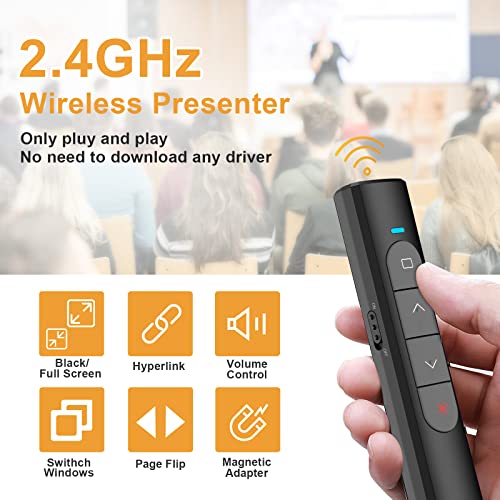 Puntatore Presenter Wireless per Presentazione Powerpoint, Telecoma...
