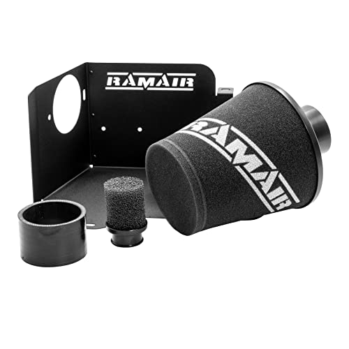 Ramair Filters Kit di aspirazione filtro aria cono scudo termico pe...