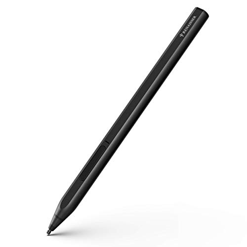 RENAISSER Raphael 520 Penna Stilo per Surface, Designed in Houston, Made in Taiwan, Aggancio Magnetico, 4096 Sensibilità alla Pressione, Ricaricabile, Compatibile con Surface Pro 8 7 Laptop Studio