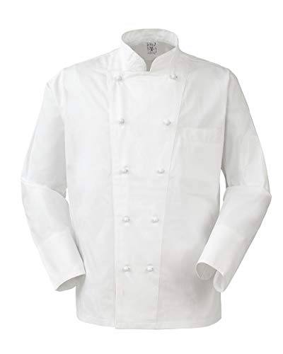 Rossini Angiolina MG0100 Giacca da lavoro per cuoco chef accademia cucina ristorante 100% cotone Bianco (M)
