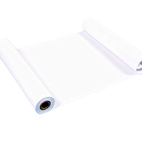 Rotolo di carta da disegno, 44 x 2500 cm, colore bianco