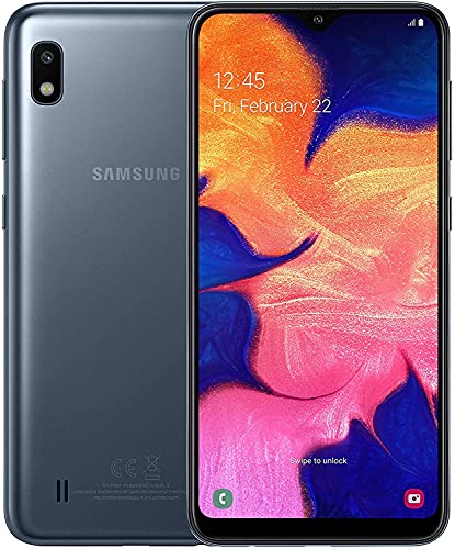 Samsung Galaxy A10 Smartphone, Display 6.2  HD+, 32 GB Espandibili, RAM 2 GB, Batteria 3400 mAh, 4G, Dual SIM, Android 9 Pie, [Versione Italiana], Black